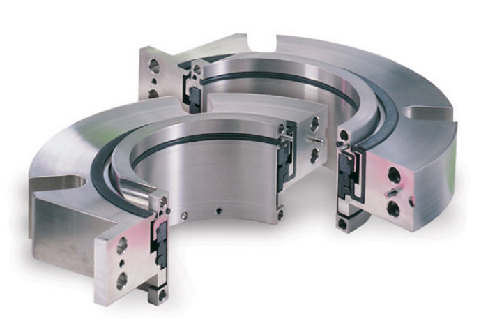 Fully split cartridge seal
