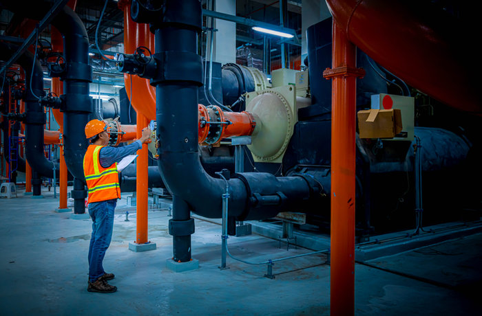 A deteriorating pump – the kind of 'bad actor' i-ALERT helps catch early