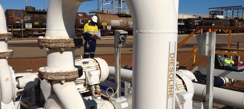 Project: Iron-ore export port – multi-pump dust suppression system